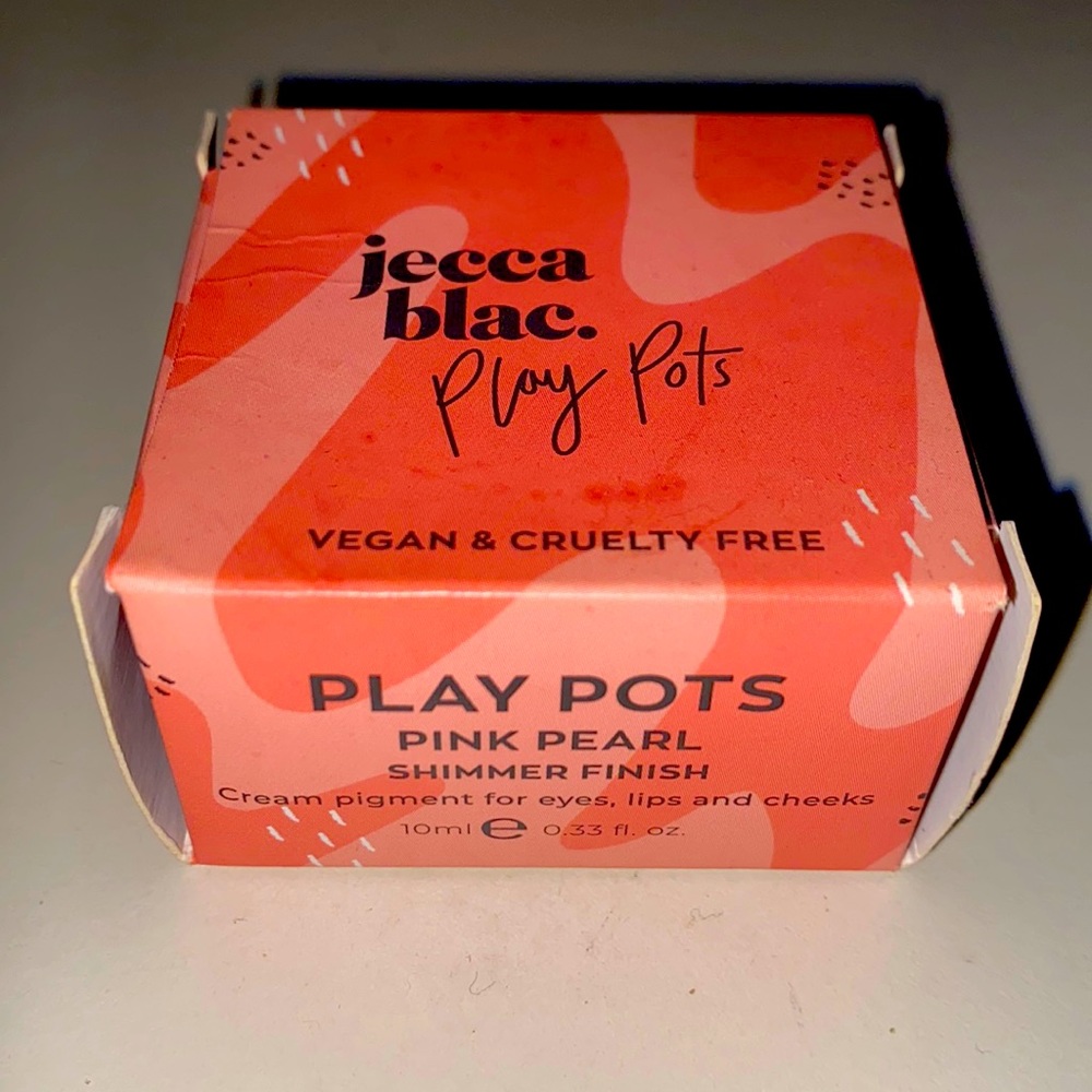 Jecca Blac shimmer play pot in pink pearl